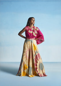 Hot Pink Star Top With Marrakech Skirt