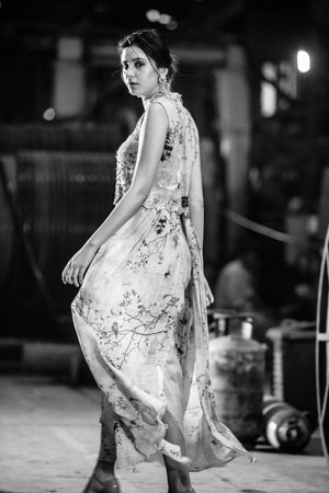 Chinoiserie Cutwork Mint Tunic