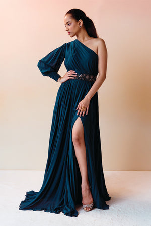 Teal belt for dress sale