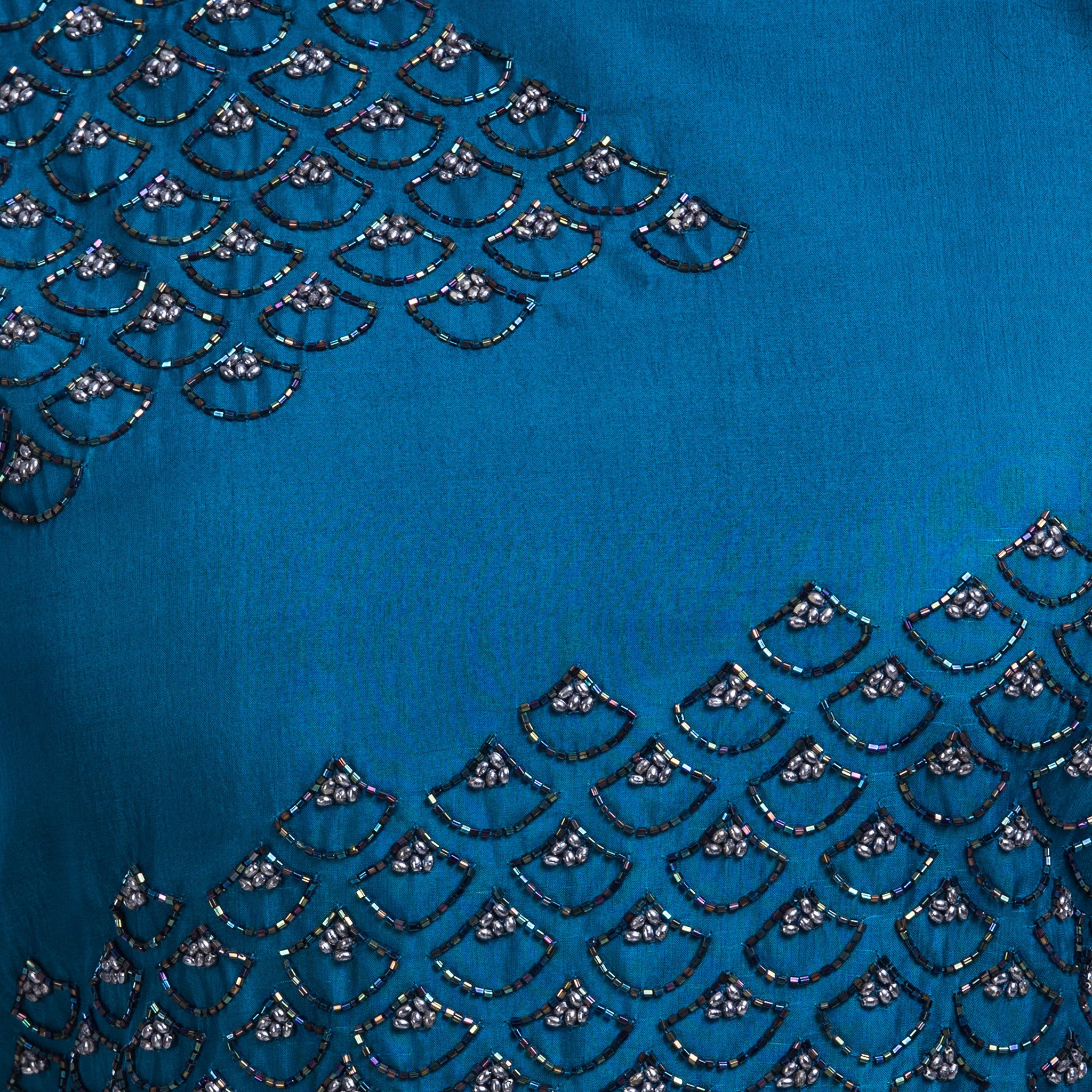 Teal Blue Hi-Low Tunic